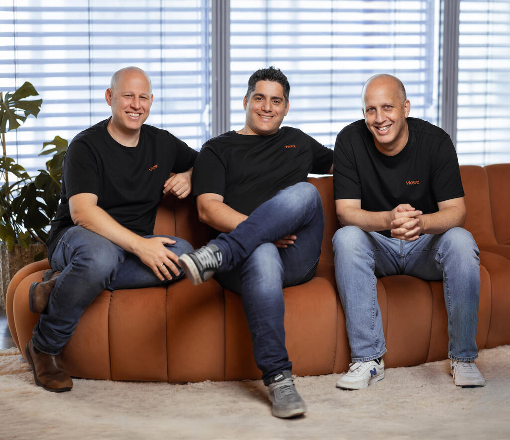 Viewz founders. (Doron Letzter) Viewz founders