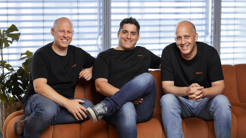 Viewz founders. (Doron Letzter) Viewz founders