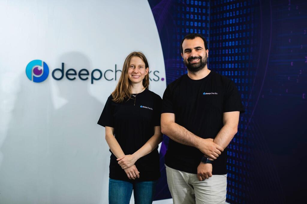 Deepchecks founders. (Victor Levy) Deepchecks founders