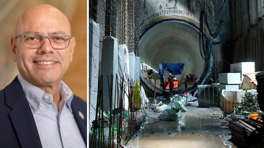 רפי אלמליח: "כל התוכניות המקודמות נדרשות לעמוד בהוראות תמ"א 70" ( צילומים: ריאן פרויס, אלי דסה) רפי אלמליח מנכ"ל מינהל התכנון לצד עבודות הרכבת הקלה רכבת קלה מטרו