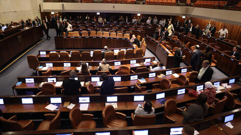 צילום: אלכס קולומויסקי החוק לפיזור הכנסת יעלה הערב להצבעה בקריאה ראשונה