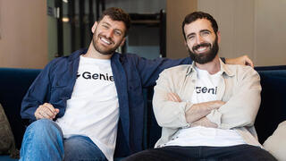 מימין נועם דותן נדב נוי - מייסדי ג'יני Genie Security