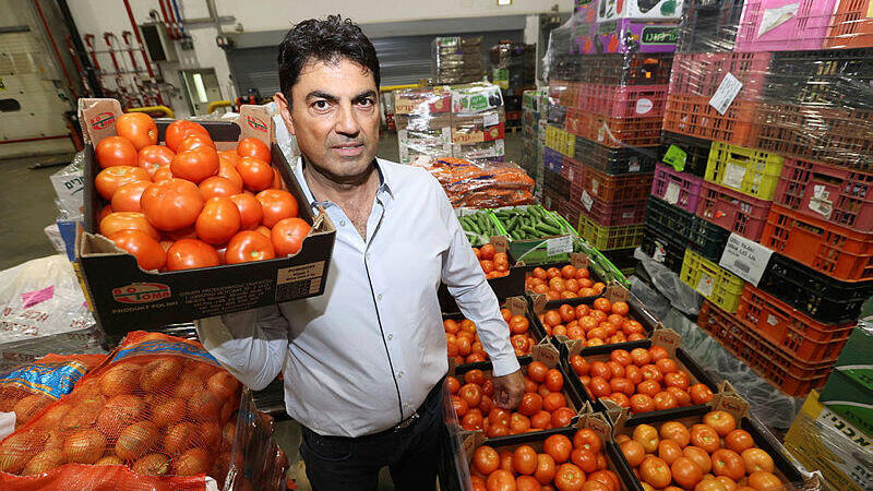 אילן שבע, מנכ"ל ביכורי השדה (צילום: גדי קבלו) אילן שבע, מנכ"ל ביכורי השדה