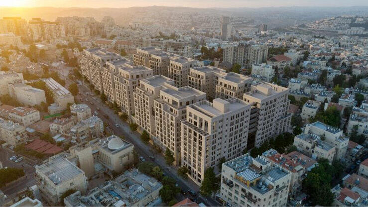 הדמיית פרויקט JERUSALEM ESTATES של קבוצת  I.S.A ירושלים