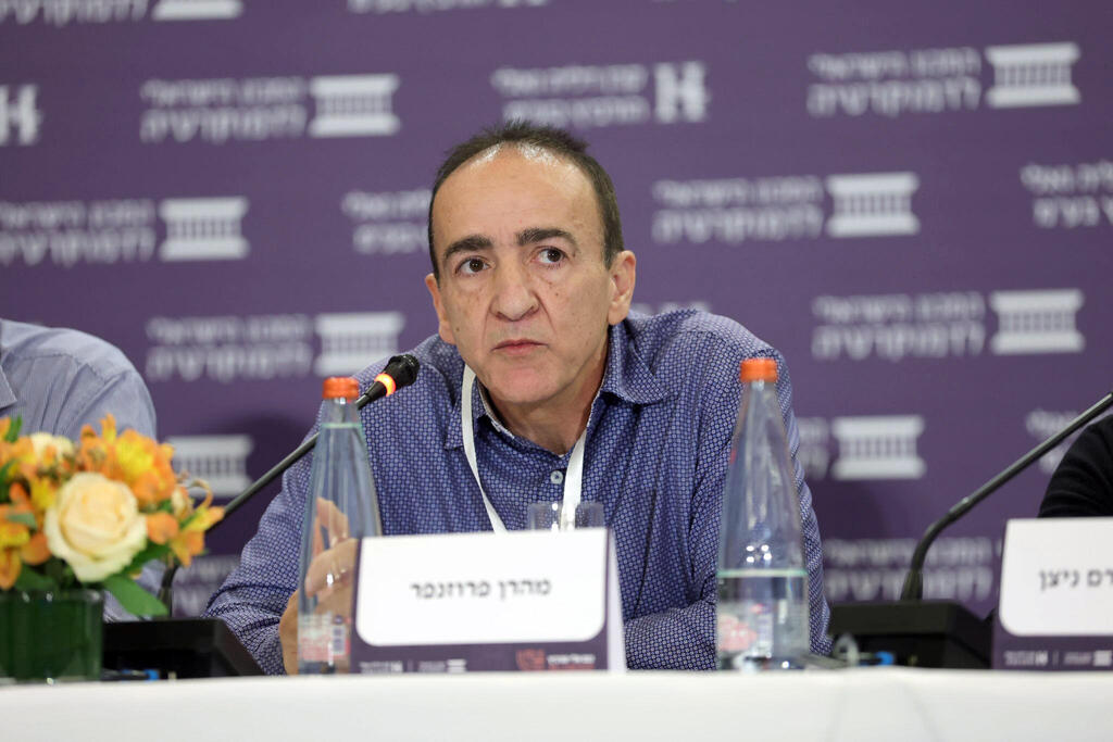 הממונה על התקציבים מהרן פרוזנפר (צילום: עודד קרני) כנס אלי הורביץ לכלכלה וחברה הממונה על התקציבים מהרן פרוזנפר