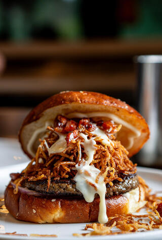 המבורגר סטיקי איקי איקי טוסום מודיעין Twosome burger
