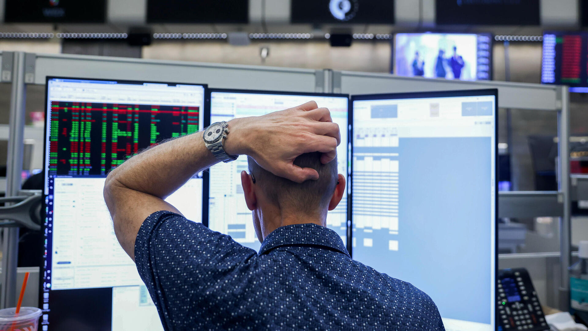 סוחר בבורסת ניו יורק