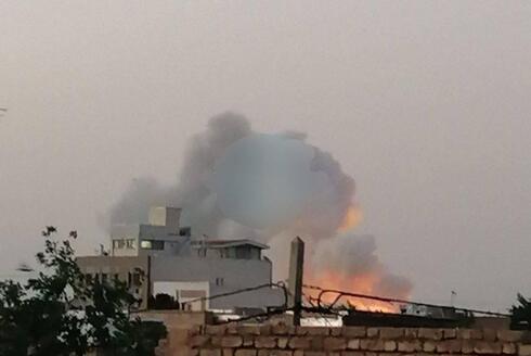 IDF attack in Isfahan. IDF attack in Isfahan.