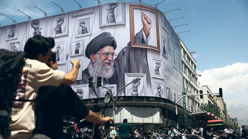 Poster supporting Ayatollah Khamenei in Tehran, May 2026 Poster supporting Ayatollah Khamenei in Tehran, May 2026