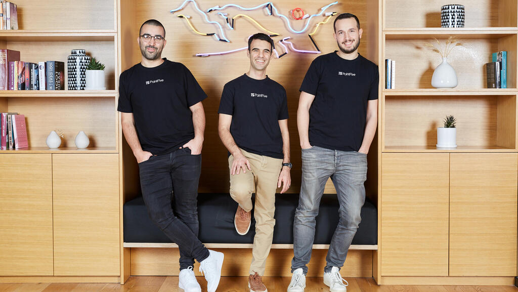מייסדי PointFive מימין אמיר חוזז אלון ארבץ ו גל בן דוד
