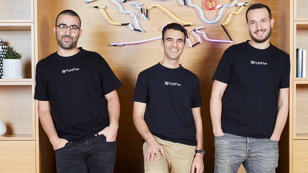 מייסדי PointFive מימין אמיר חוזז אלון ארבץ ו גל בן דוד