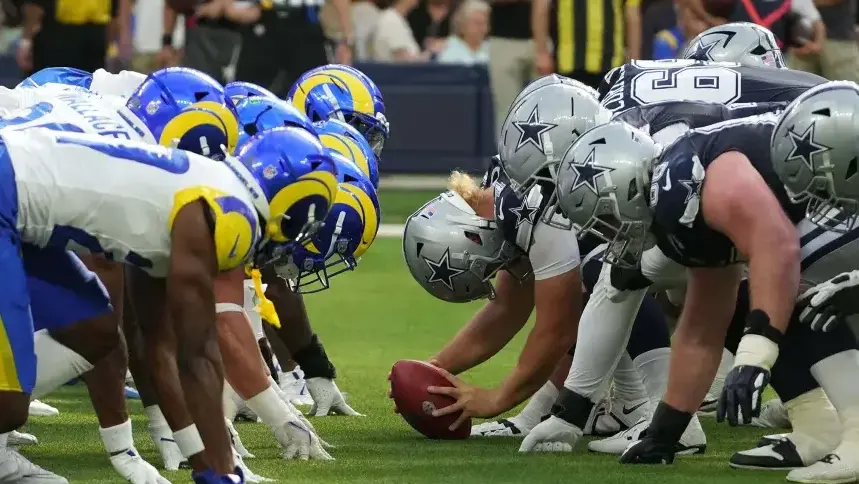 משחק פוטבול בליגת NFL (צילום: Kirby Lee/Imagn Images/Reuters) משחק פוטבול ליגת NFL טריליון