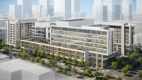 A render of the planned rehab center. A render of the planned rehab center.