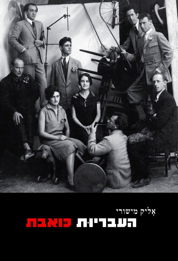 עיצוב: ינאי סגל אליק מישורי העבריות כואבת הוצאת כרמל עטיפת הספר פנאי