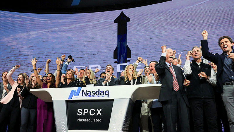 SpaceX הנפקה נאסד"ק