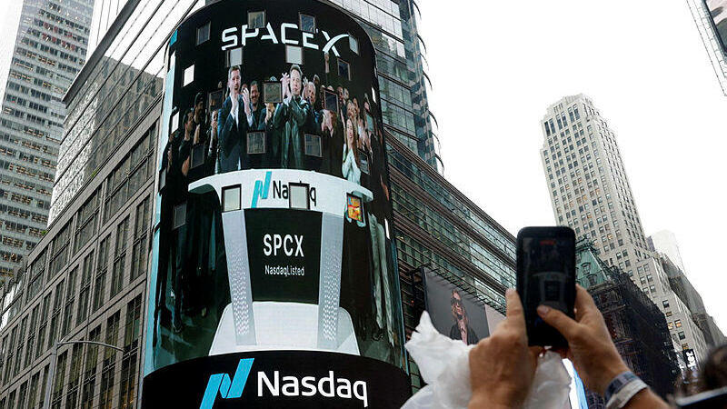SpaceX הנפקה וול סטריט נאסד"ק