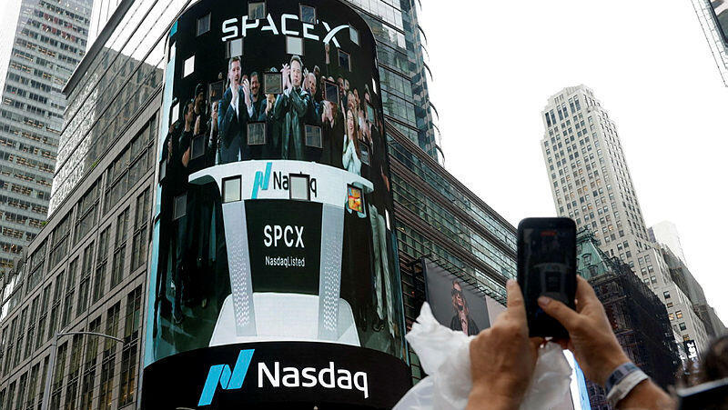 SpaceX הנפקה וול סטריט נאסד"ק