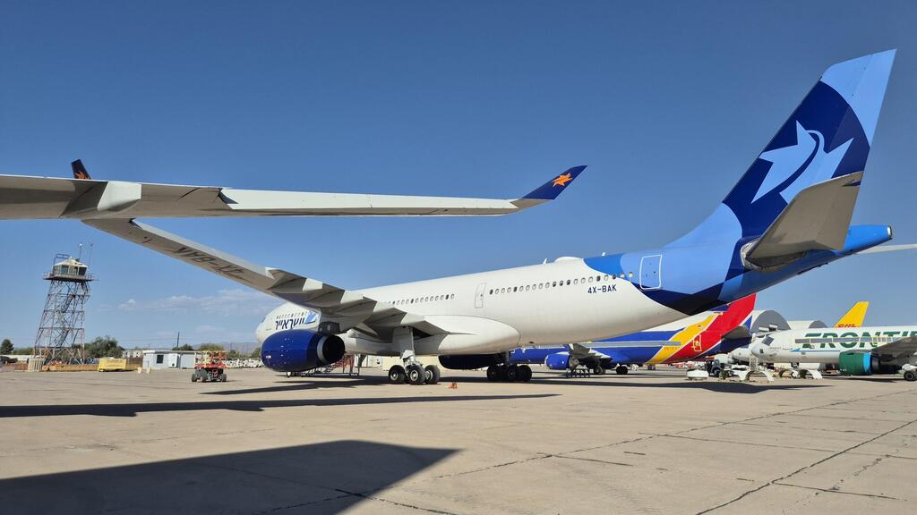 מטוס ישראייר איירבוס A330 (צילום: ישראייר) חברת תעופה ישראייר איירבוס A330