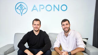 מייסדי אפונו Apono מימין רום כרמל CEO ו אופיר שטיין CTO
