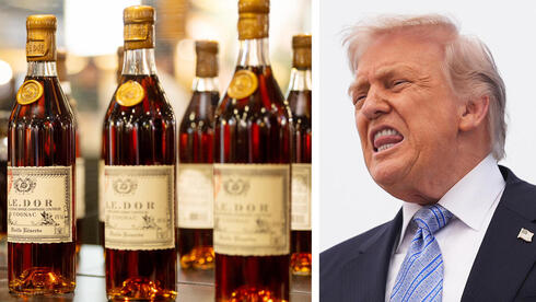צילומים: Bloomberg, Mark Schiefelbein/AP טראמפ נגד צרפת: מאיים להטיל מכס של 100% על יינות