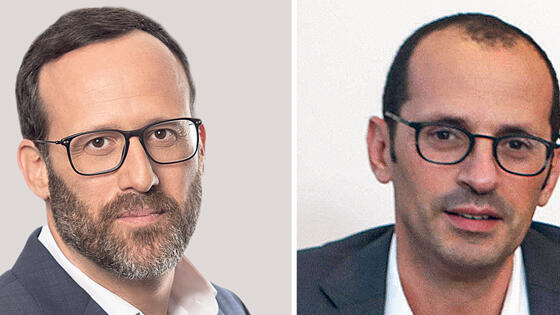 מימין: נבות בר, מנכ"ל קיסטון וארז בלשה, מנכ"ל ג'נריישן, שלה יתרון מסוים במרוץ (צילומים: שי שברו, אייל טואג) מימין נבות בר מנכ"ל קיסטון ו ארז בלשה מנכ"ל ג'נריישן