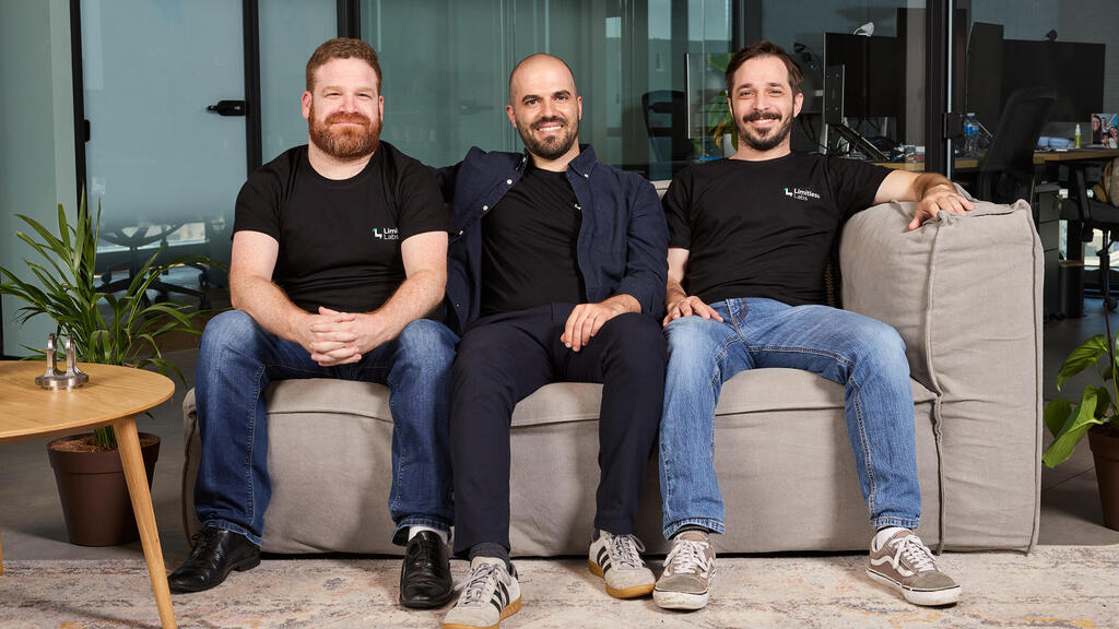 מייסדי Limitless Labs מימין אסף פלג דוד פרייב ו שחף פינדר