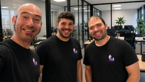 Left to right: Nir Kosover,  Ido Meroz &amp; Roi Shterenberg. 