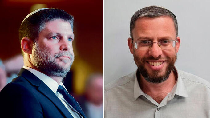 יהודה אליהו ובצלאל סמוטריץ'. זיקה אישית בין אליהו לבינו – שהשניים אינם מכחישים (צילומים: דוברות ר"מי לע"מ) מימיו יהודה אליהו ו בצלאל סמוטריץ