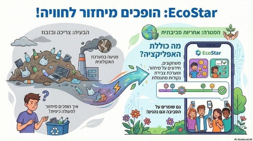 שקופית מתוך מצגת המשקיעים של קבוצת EcoStar שקופית מתוך מצגת המשקיעים של קבוצת EcoStar