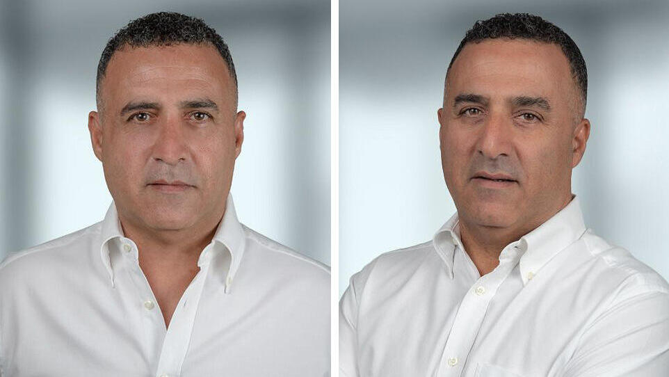 בעלי השליטה בקבוצת אורון מימין המנכ"ל גילי עזריה והיו"ר יואל עזריה