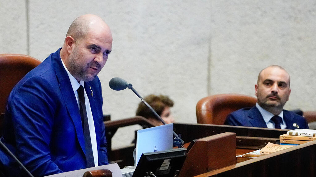 יו"ר הכנסת, אמיר אוחנה (צילום: שלו שלום) יו"ר הכנסת אמיר אוחנה
