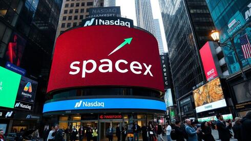 צילום: עיבוד AI וול סטריט ננעלה במגמה חיובית: SpaceX זינקה ב-9.7%, נביוס טסה ביותר מ-34%