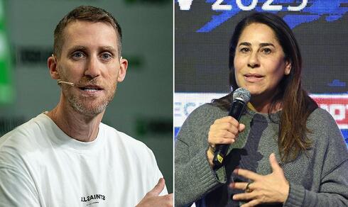 Merav Bahat (right) and Assaf Rappaport. Merav Bahat (right) and Assaf Rappaport.