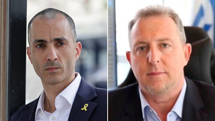 בעלי קבוצת ההשקעות אינפיניטי אמיר איל (למעלה) ויו”ר רשות שוק ההון, ביטוח וחיסכון עמית גל. טיפול בצווארי בקבוק תפעוליים (צילומים: צילום מסך, נמרוד גליקמן) בעלי קבוצת ההשקעות אינפיניטי אמיר איל (מימין) ויו”ר רשות שוק ההון, ביטוח וחיסכון עמית גל
