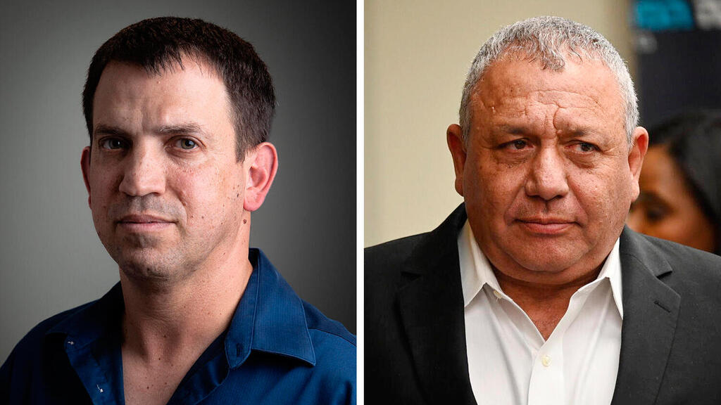מימין גדי אייזנקוט שאול מרידור