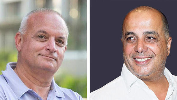 מימין: עמוס לוזון, מנכ"ל קבוצת לוזון; ואורי אדלסבורג, בעל השליטה באדלטק (צילומים: עמית שעל, אורנשטיין-חושן) עמוס לוזון מנכ"ל קבוצת לוזון ואורי אדלסבורג בעל השליטה באדלטק