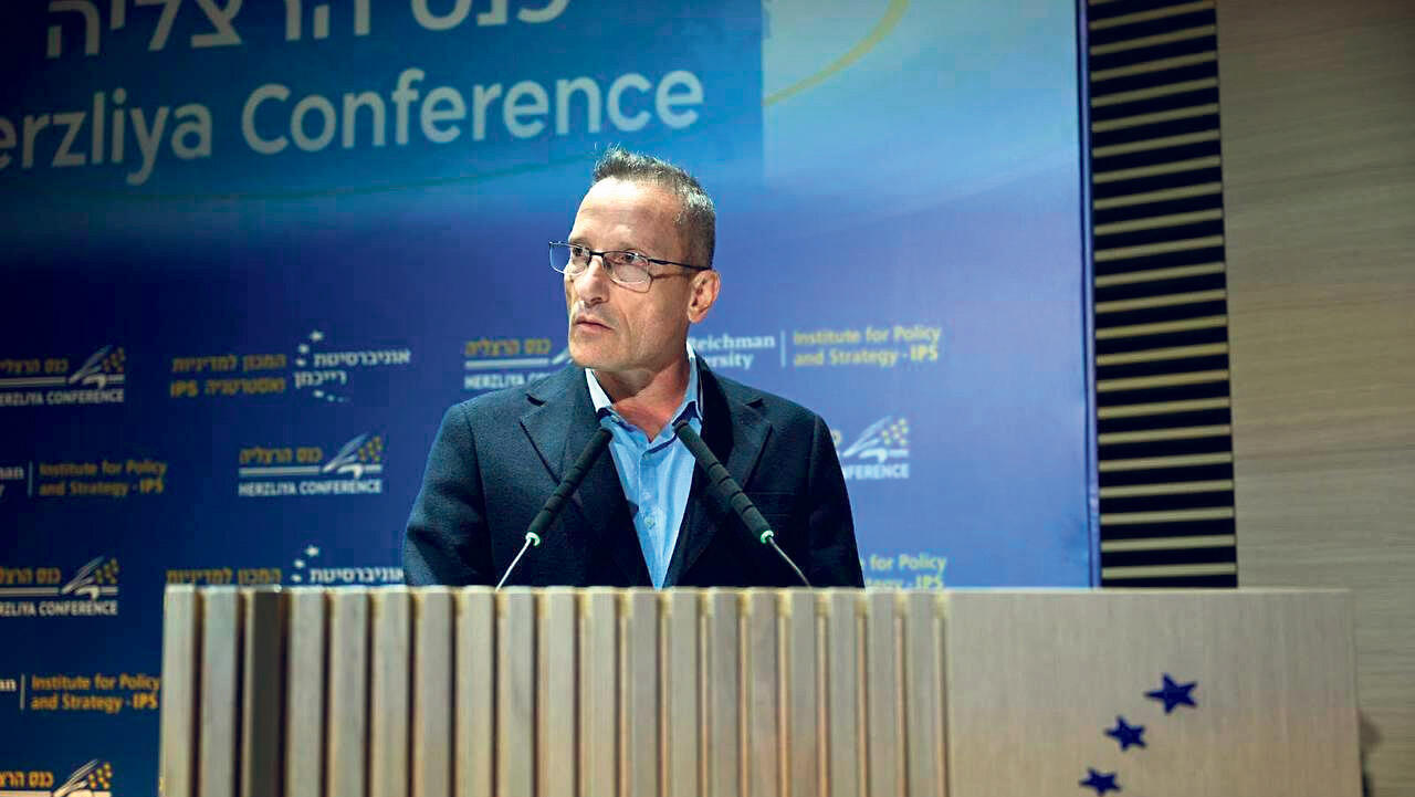 מנכ"ל משרד הביטחון אמיר ברעם אתמול בהרצליה