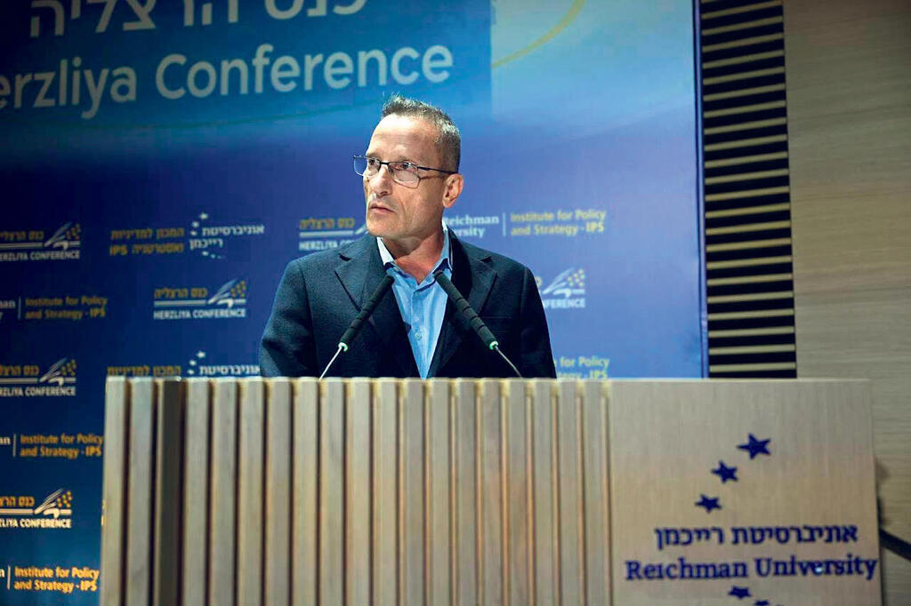Defense Ministry Director General Amir Baram (Photo: Defense Ministry Spokesperson and Public Relations Division) מנכ"ל משרד הביטחון אמיר ברעם אתמול בהרצליה