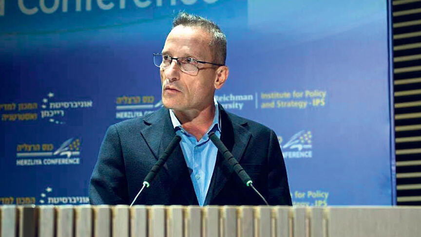 מנכ"ל משרד הביטחון אמיר ברעם אתמול בהרצליה