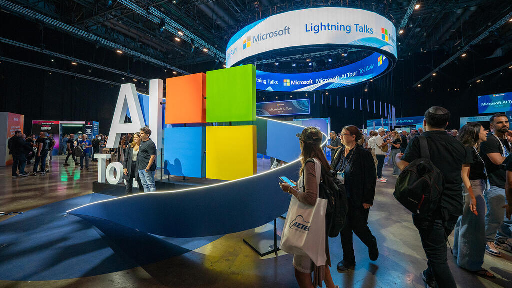 אירוע Microsoft AI Tour. אתגר ה-AI כבר אינו רק טכנולוגי (צילום: רועי שור) אירוע מיקרוסופט Microsoft AI Tour