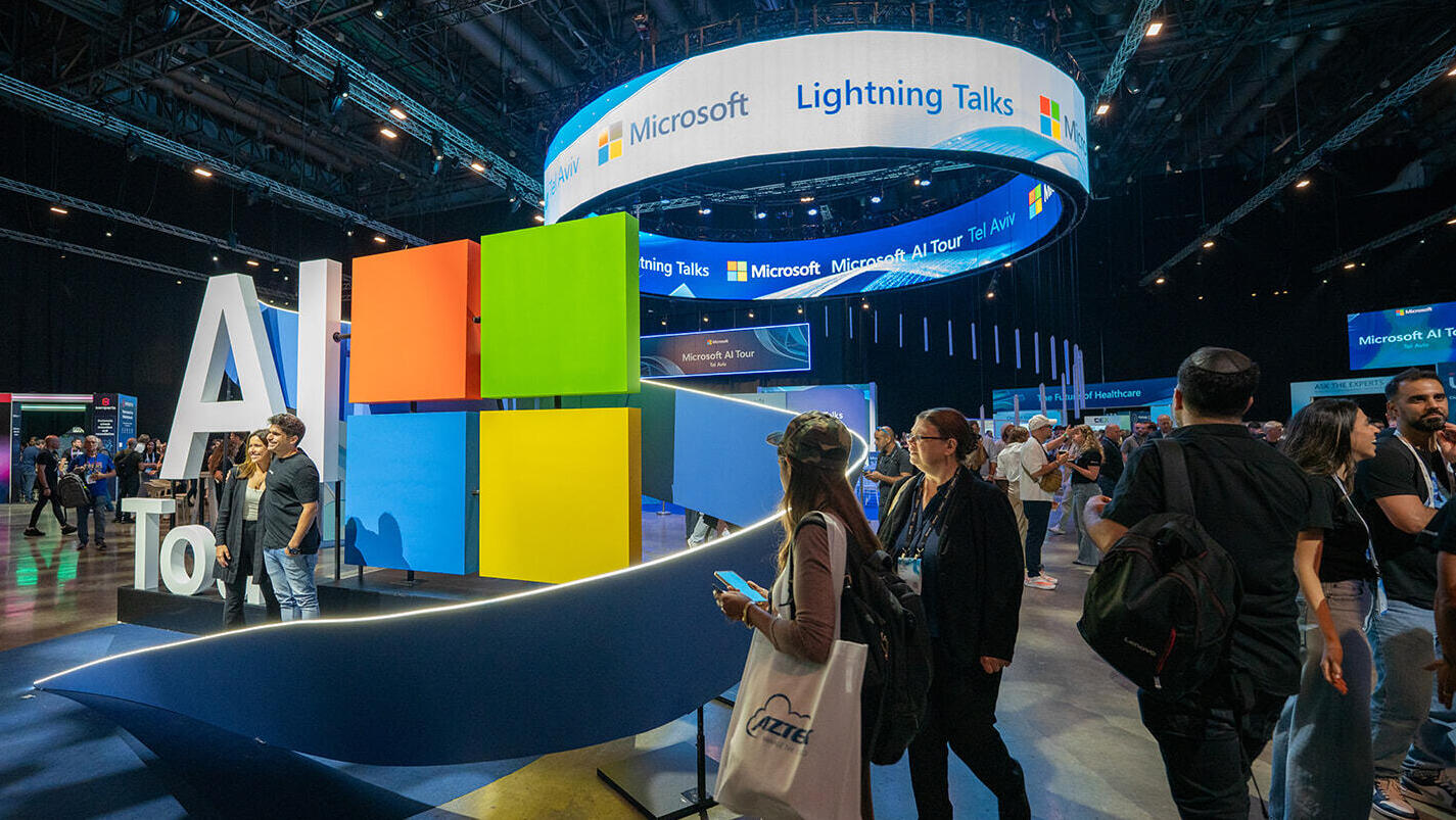 אירוע מיקרוסופט Microsoft AI Tour