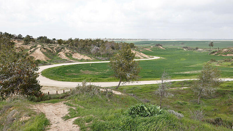 דרך הבשור החדשה שדות פתוחים  ה נגב המערבי