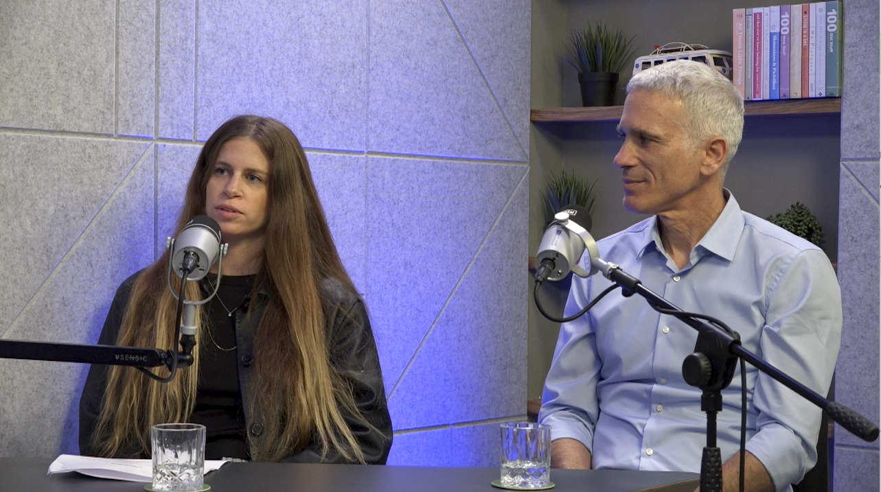 ספיר וסלי, מנהלת תחום המכירות בקבוצת ריאליטי, מיכה קליין, מנכ"ל חברת הנדל"ן גושן 