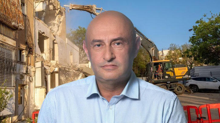 יורי גמרמן, מנהל הרשות להתחדשות עירונית (צילום: מישל אמזלג לע"מ) יורי גמרמן מנהל הרשות להתחדשות עירונית