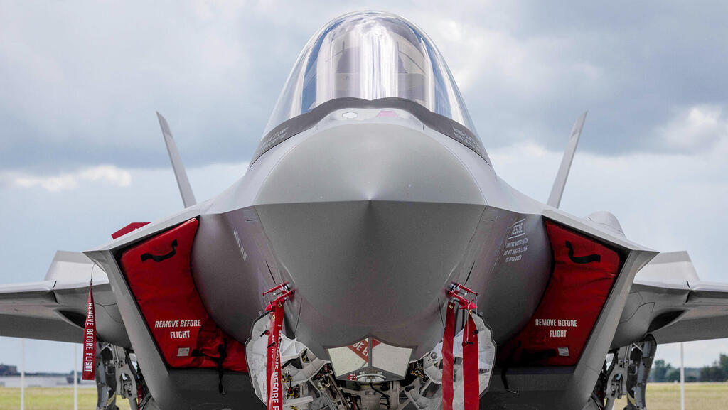 F-35 המיוצר על ידי לוקהיד מרטין (צילום: Wojtek Radwanski/AFP) מטוס F35 F-35