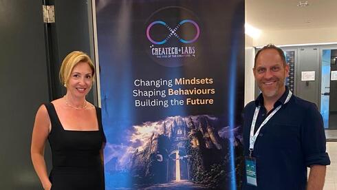 Createch CEO Tali Freeman Shalev (left), and Createch Founder & COO Zvika Popper. Createch CEO Tali Freeman Shalev (left), and Createch Founder & COO Zvika Popper.