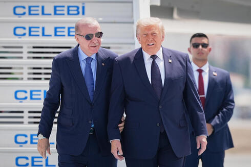 Presidents Donald Trump and Recep Erdogan in Ankara Presidents Donald Trump and Recep Erdogan in Ankara