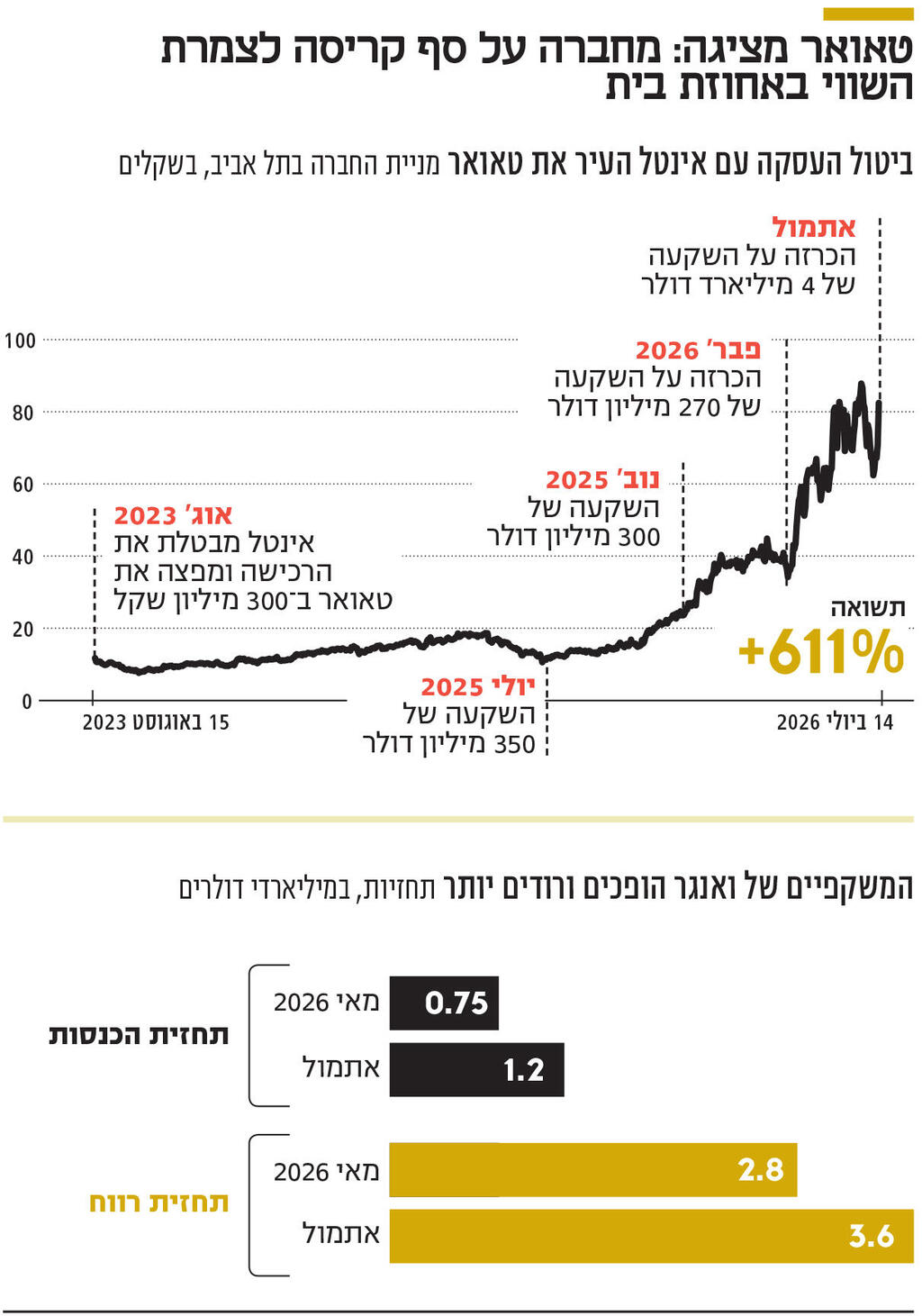 אינפו טאואר מציגה: מחברה על סף קריסה לצמרת השווי באחוזת בית