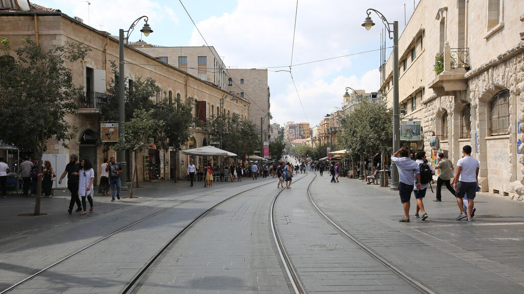 רחוב יפו, ירושלים. גדלה בשל הגידול הטבעי (צילום: שלומי כהן) רחוב יפו, ירושלים
