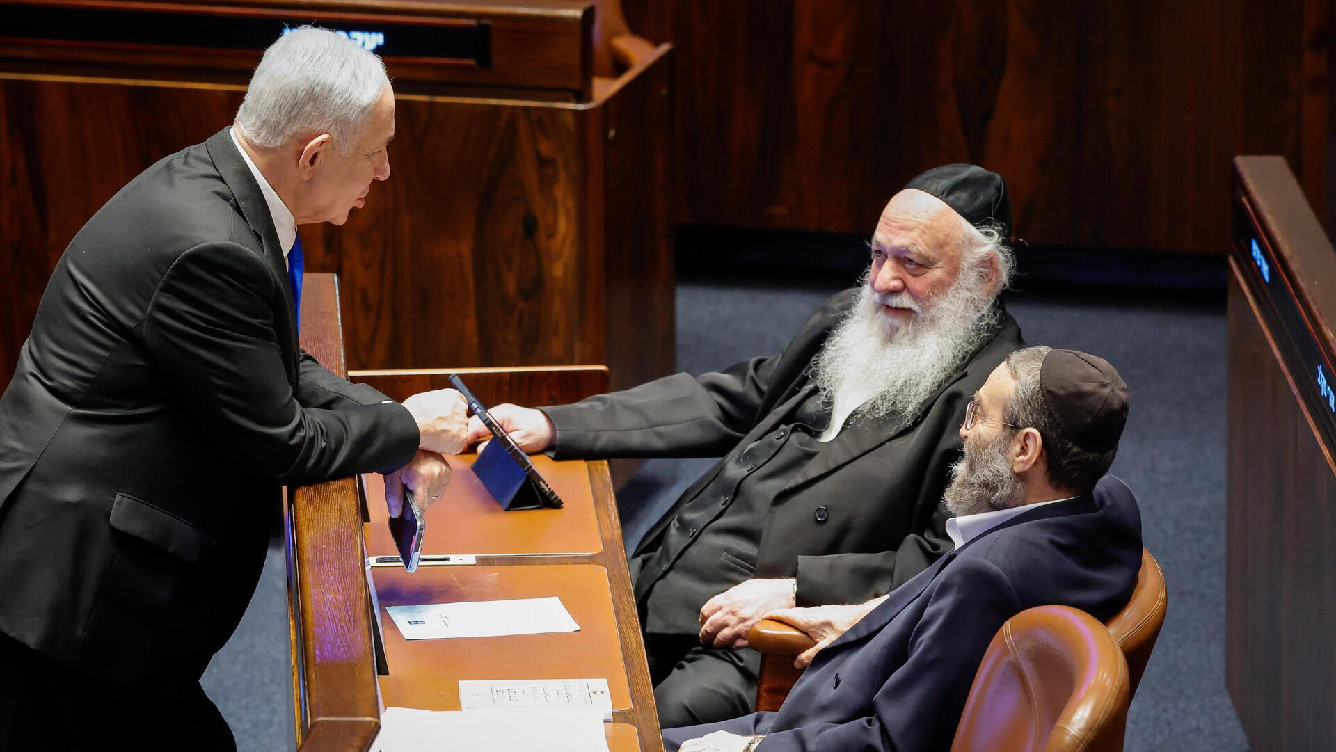 דיון מליאה מליאת ה כנסת ב חוק יסוד לימוד תורה  עבר קריאה ראשונה
